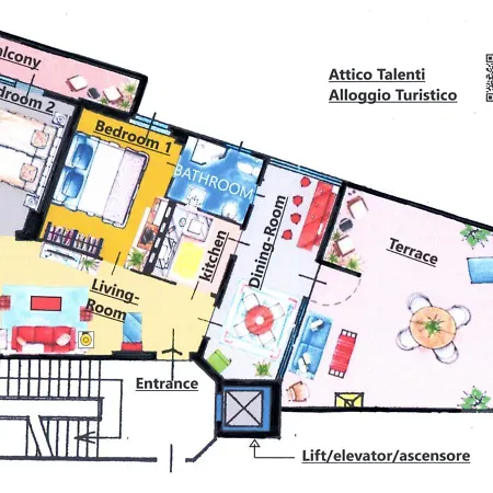 Apartment Attico Talenti Rome